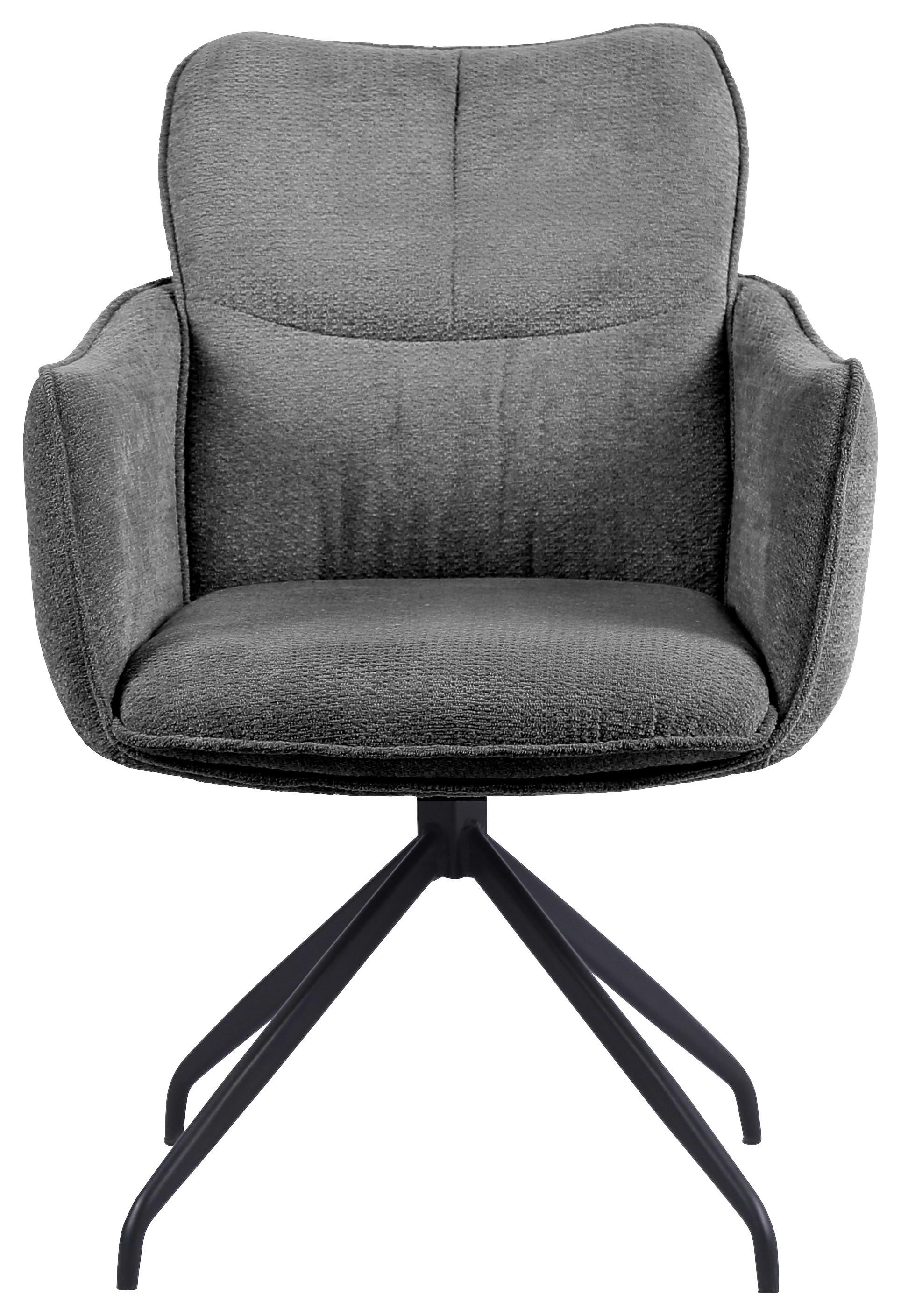 Stolica Lord - tamno siva/crna, Basics, drvo/metal (59/88/63cm) - Premium Living