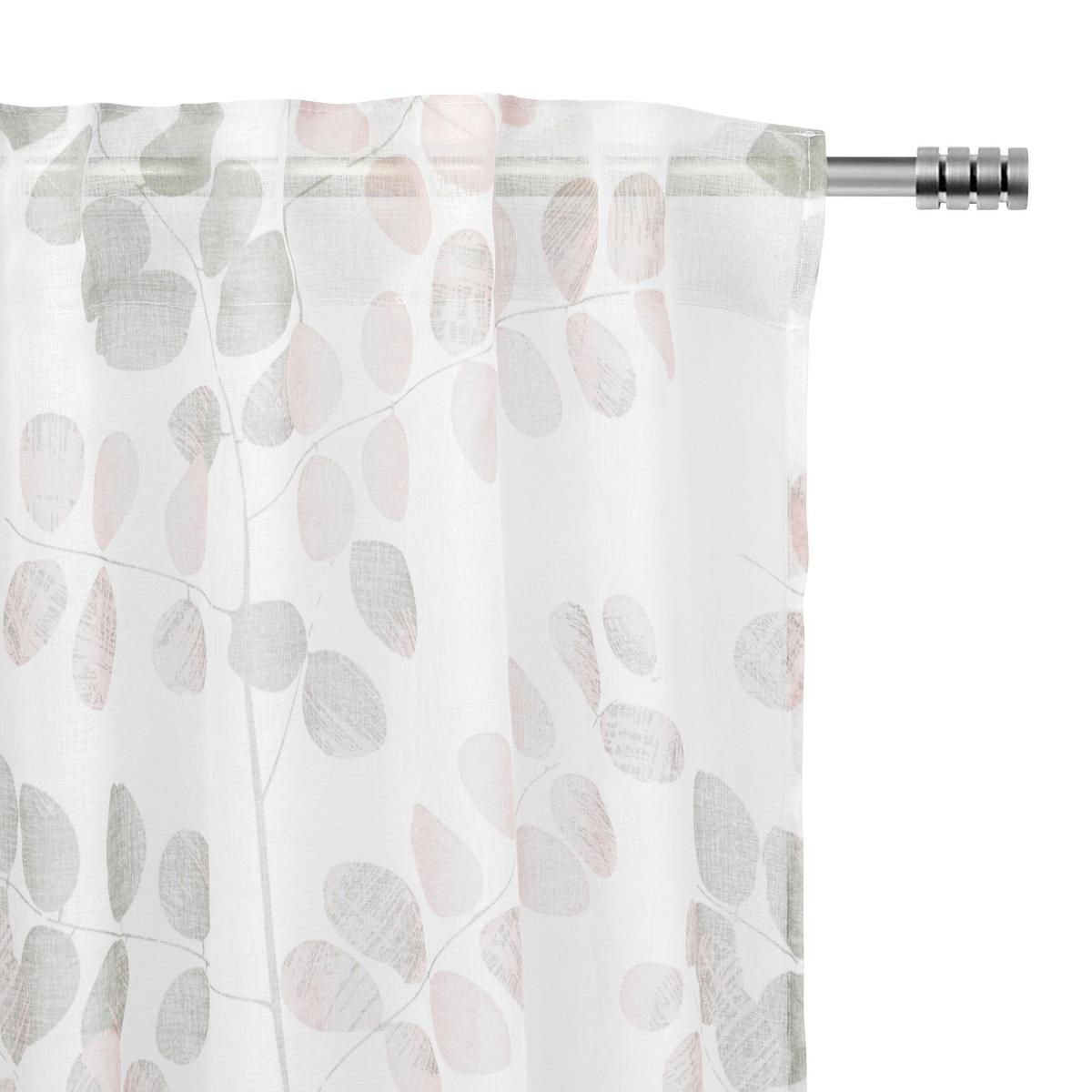 Fertigvorhang Endless ca. 140x245cm - Rosa, KONVENTIONELL, Textil (140/245cm) - Modern Living
