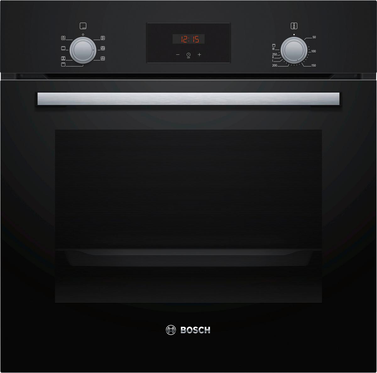 Backofenset HBD231FB85 in Schwarz - Schwarz, Basics - Bosch