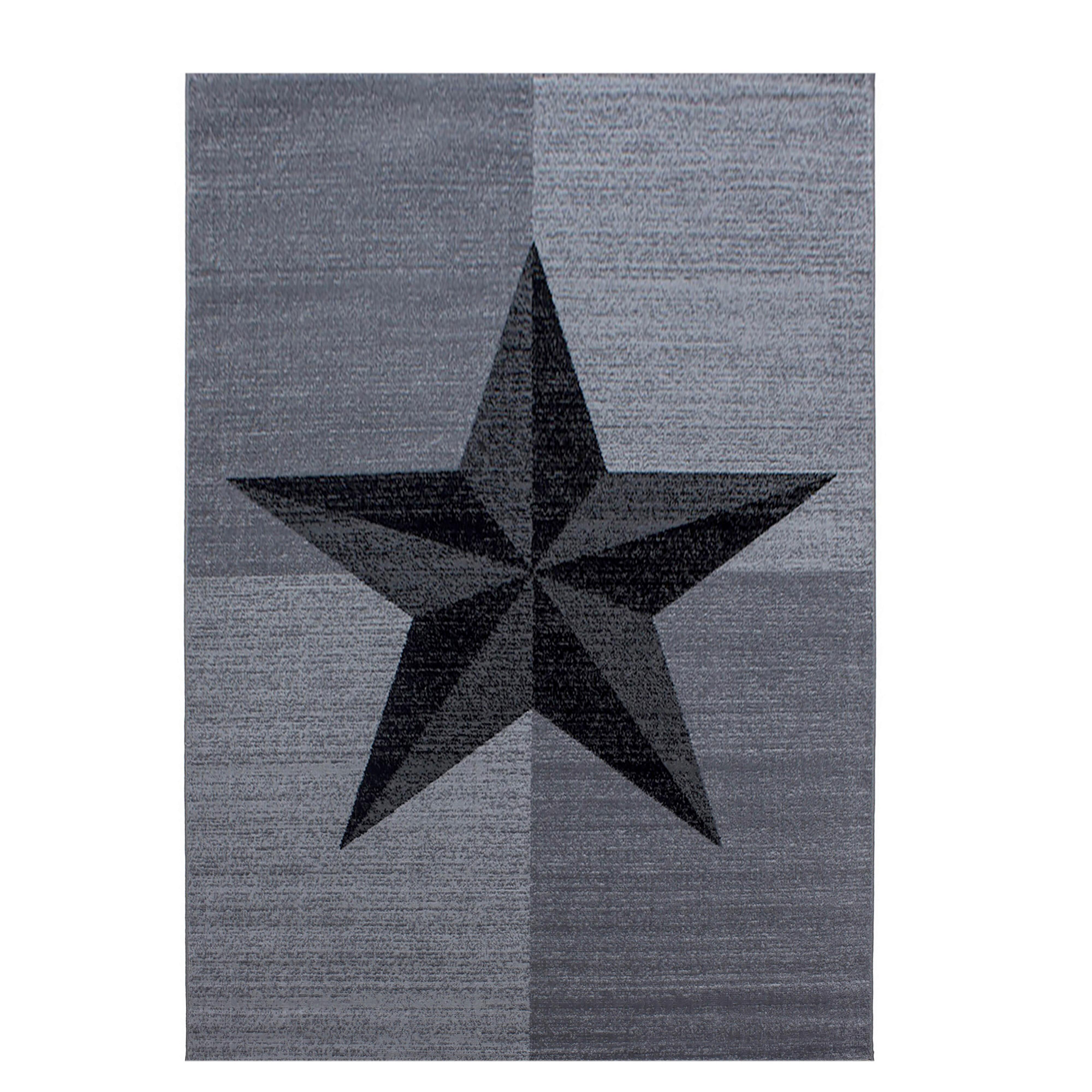 Tkana Preproga Plus, Siva, 140x200cm - siva, Basics, tekstil (140/200cm) - Novel