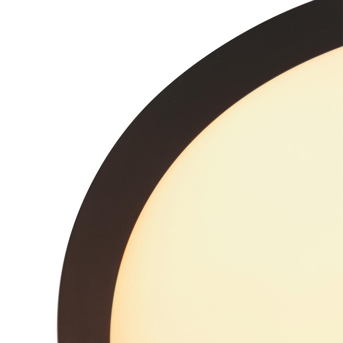 LAMPA SUFITOWA LED 3685ZW RINGLEDE - czarny, Konventionell, tworzywo sztuczne/metal (40/7cm)