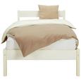 Bett Kiefer Bianco 90x200cm - Kieferfarben, Holz (96/70/206cm) - Modern Living