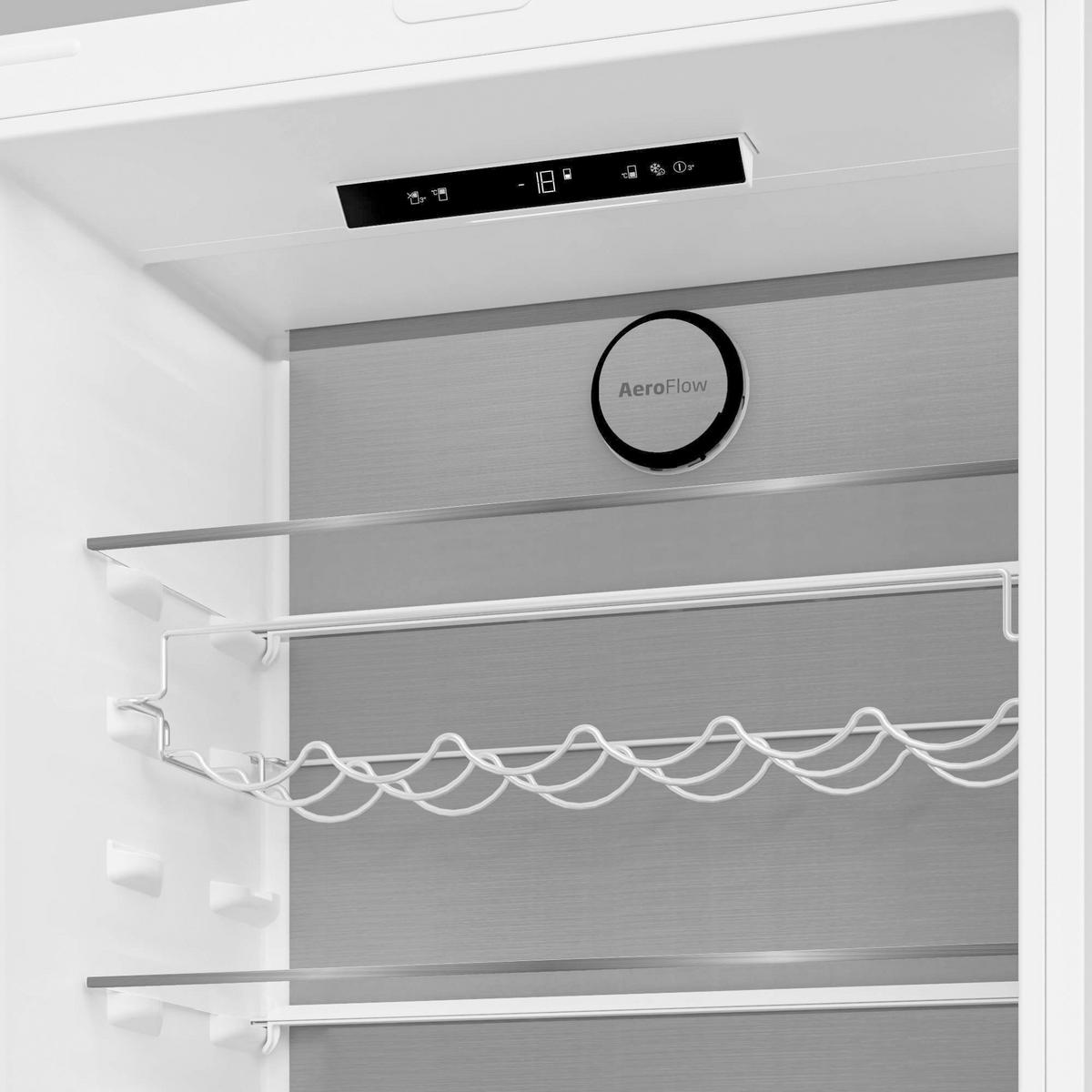 Kühl-Gefrier-Kombination BCNE400E50SHN - Weiß, MODERN, Metall (69/194/55cm) - Beko