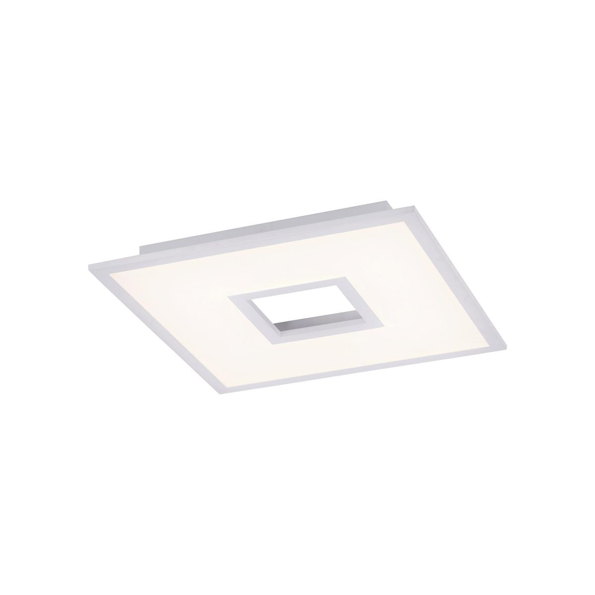 LED-Deckenleuchte 11645-16 max. 31 Watt - Weiß, Design, Metall (45/45/5cm)