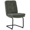 Stuhl Nova Grün - Schwarz/Grün, MODERN, Textil/Metall (48/91/66cm) - Premium Living