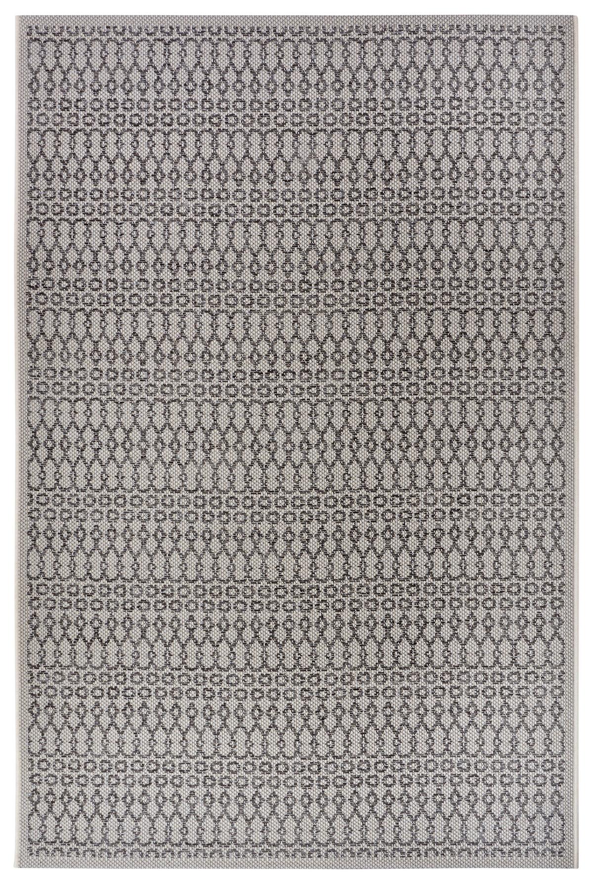 Outdoorteppich Vanti Grau/Beige ca. 76x150cm - Beige/Grau, Design, Kunststoff (76/150cm) - Hanse Home
