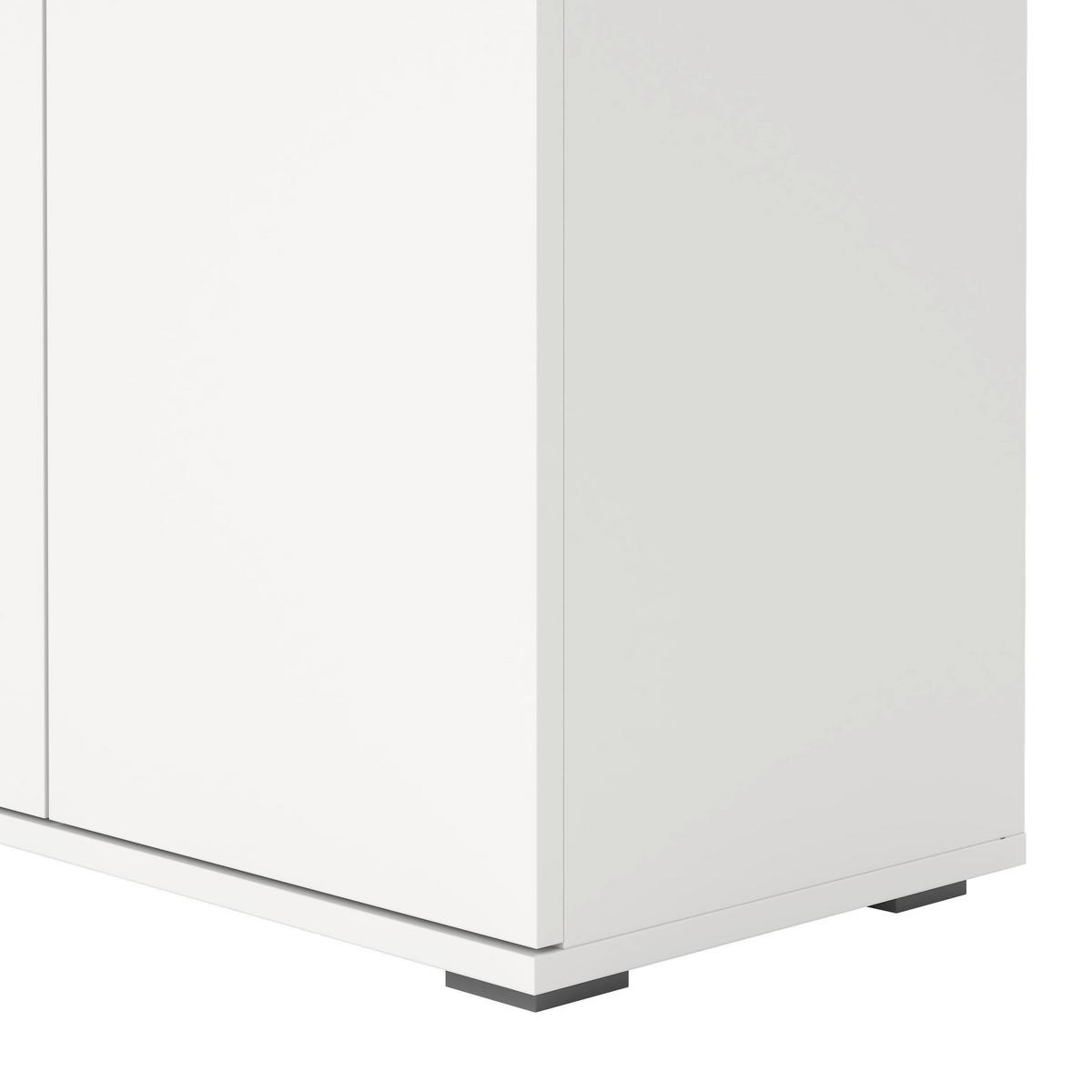 Mehrzweckschrank Jimmy I Weiß - Weiß, KONVENTIONELL, Holzwerkstoff (70/178.9/33,4cm) - Mömax