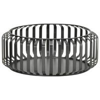 Dísztál Jana - fekete, Modern, fém (21/8cm) - Mömax