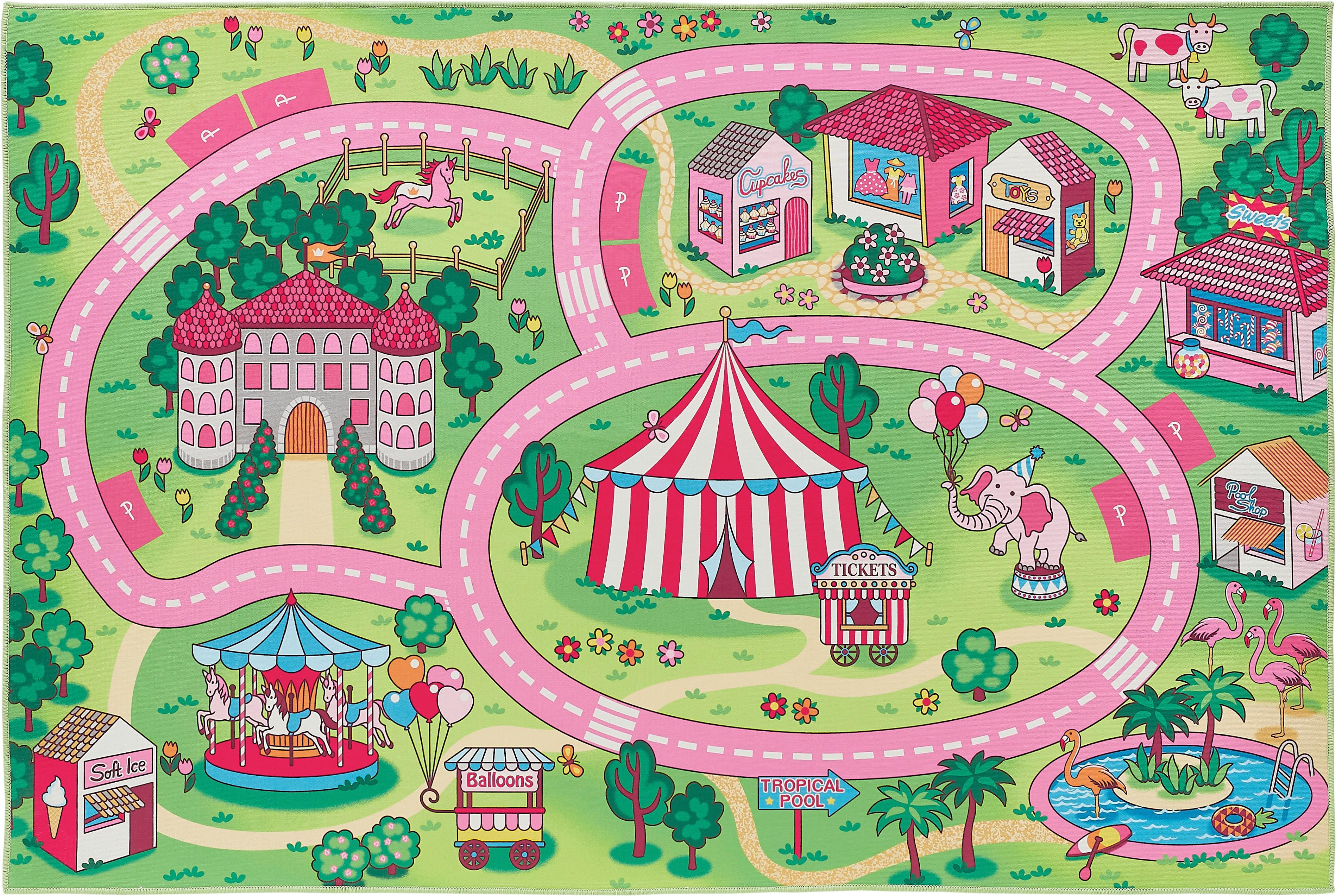 Otroška Preproga Wonderland - večbarvno, tekstil (100/150cm)