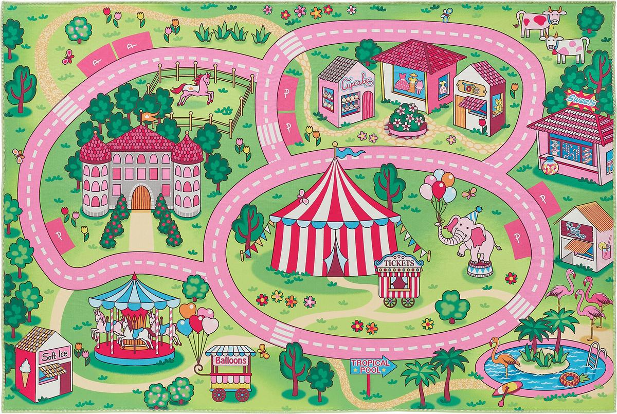 Otroška Preproga Wonderland - večbarvno, tekstil (100/150cm)