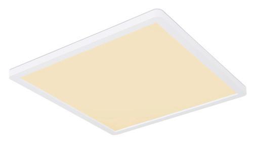 LED-Deckenleuchte Sapana max. 18 Watt - Opal/Weiß, Basics, Kunststoff (29,4/29,4/2,5cm) - Globo