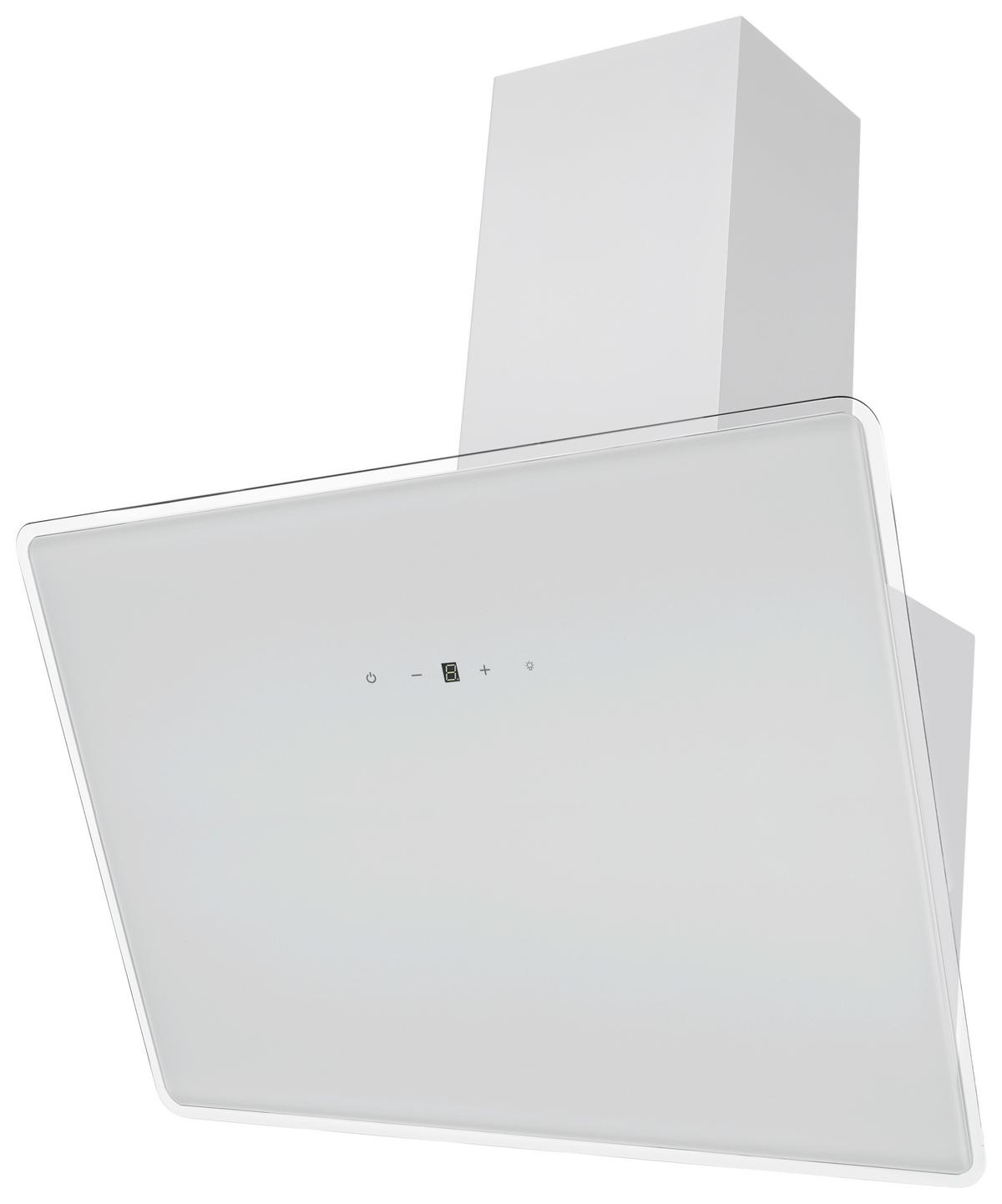 Kuhinjska Napa Lora, 60cm - bela, Basics, kovina/steklo (59,5/75-110/38,5cm) - Respekta