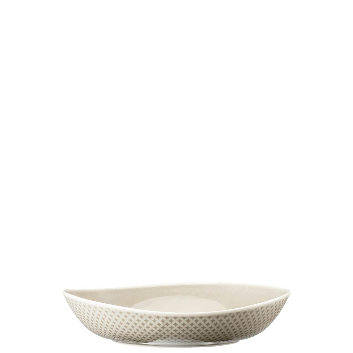 SERWIS OBIADOWO-ŚNIADANIOWY PEARL GREY ROSENTHAL - szary, Basics, ceramika (32/31,7/28,1cm) - Rosenthal