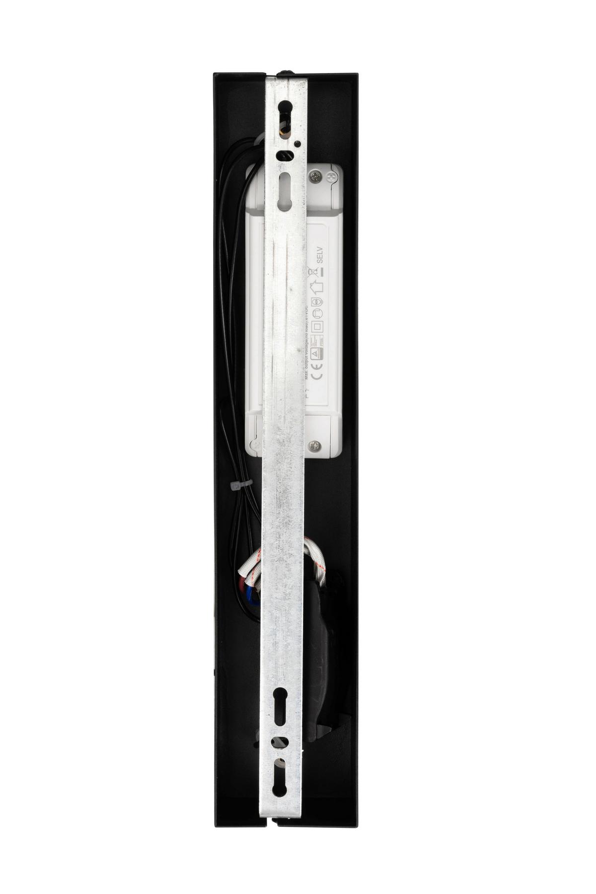 LAMPA WISZĄCA LED HENDERSON *SBN* - czarny, Design, tworzywo sztuczne/metal (89/6/150cm) - Novel