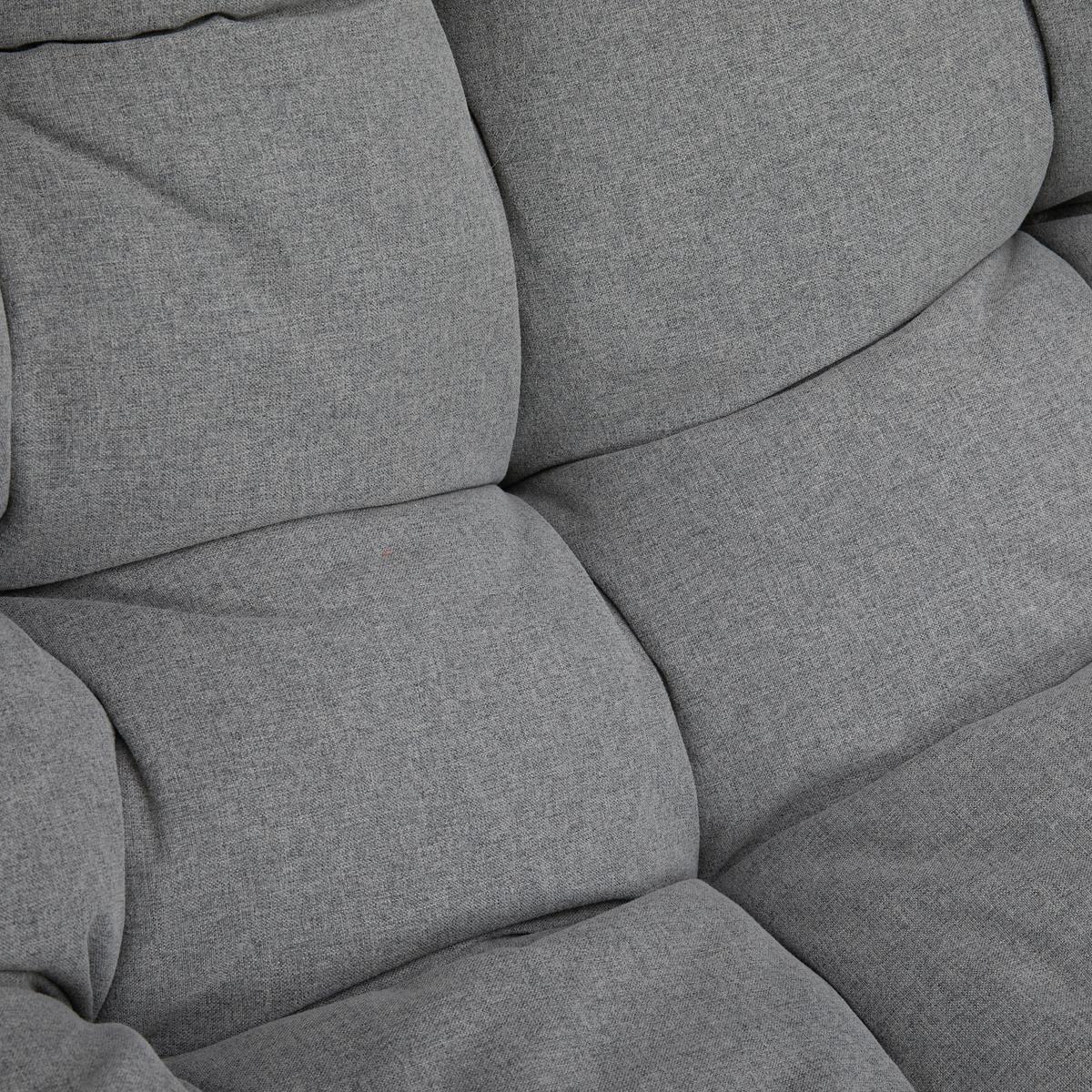 Viseči Stol Nancy, Temno Siva, Jeklo - temno siva/črna, Moderno, kovina/umetna masa (105/196/120cm) - Bessagi Garden