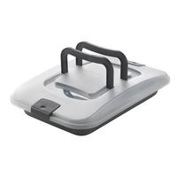 Hordozható Sütőtepsi Fedővel Dolceforno - (35/25/6cm) - Metaltex