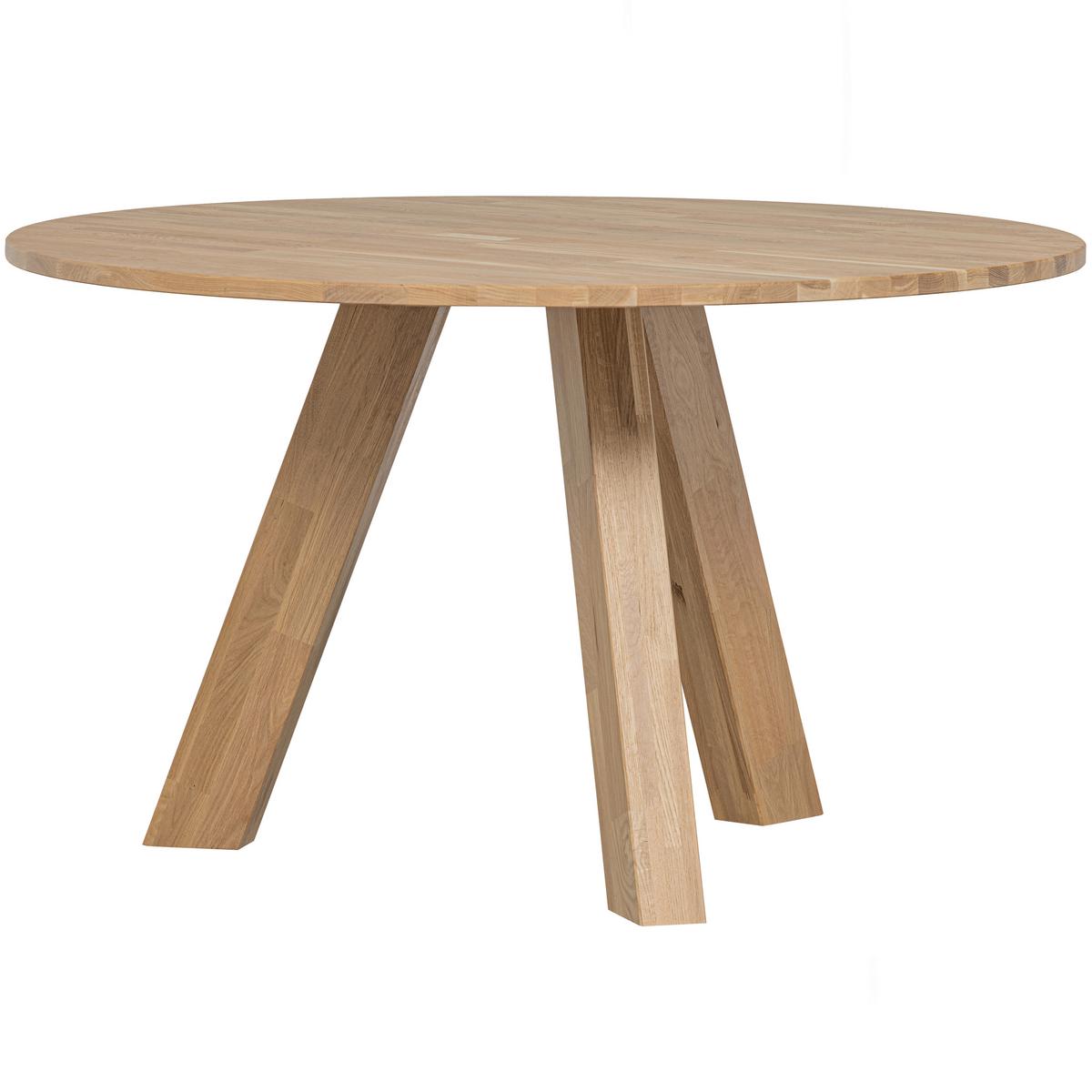 Esstisch Rhonda Eiche - Naturfarben, MODERN, Holz (129/129/77cm) - Livetastic