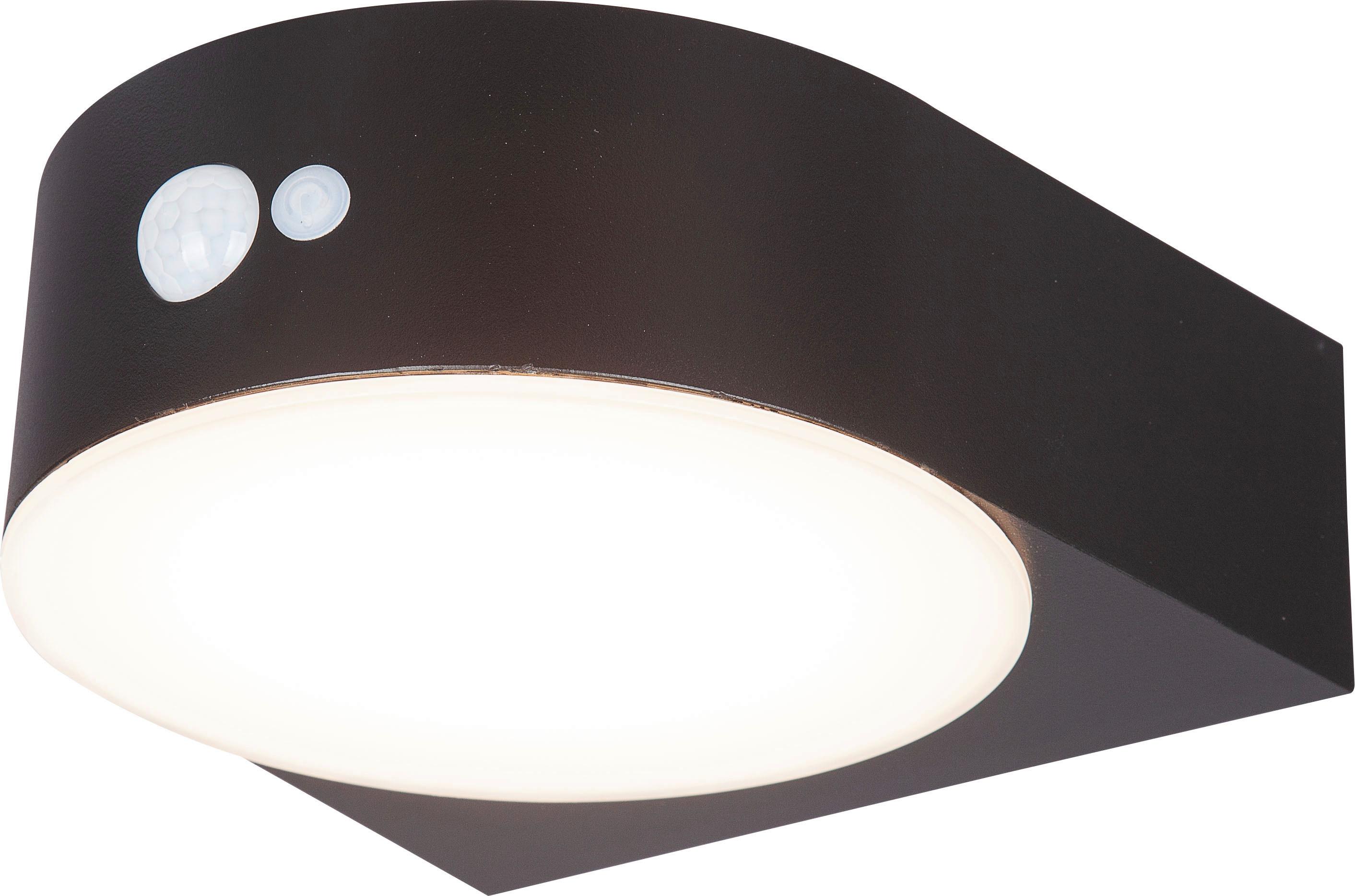 LAMPA SOLARNA MODERN - czarny, Basics, tworzywo sztuczne (17,6/19,8/6,5cm) - Ambia Garden