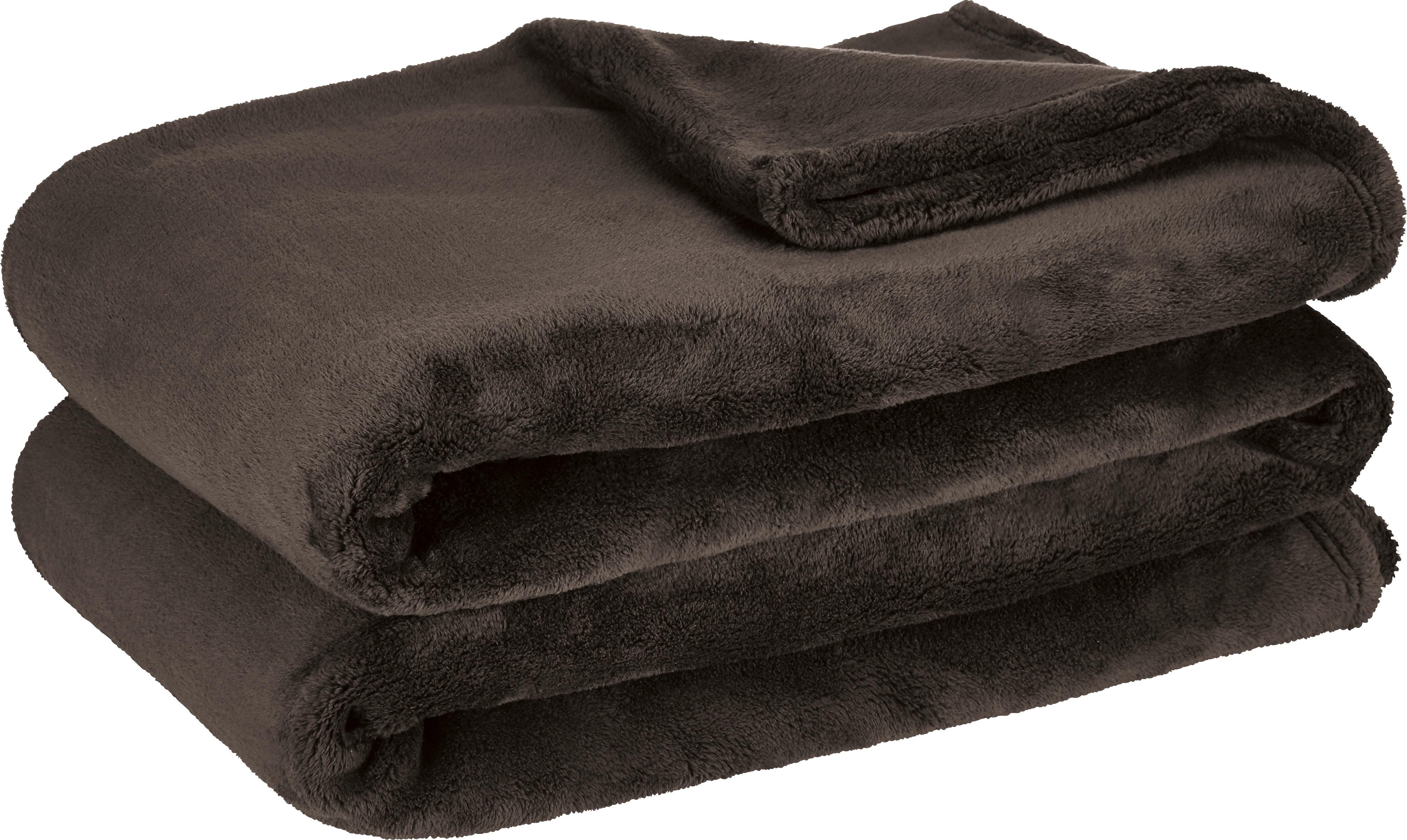 Puha Takaró Michael Xxl 220/240cm - fekete, textil (220/240cm) - Modern Living