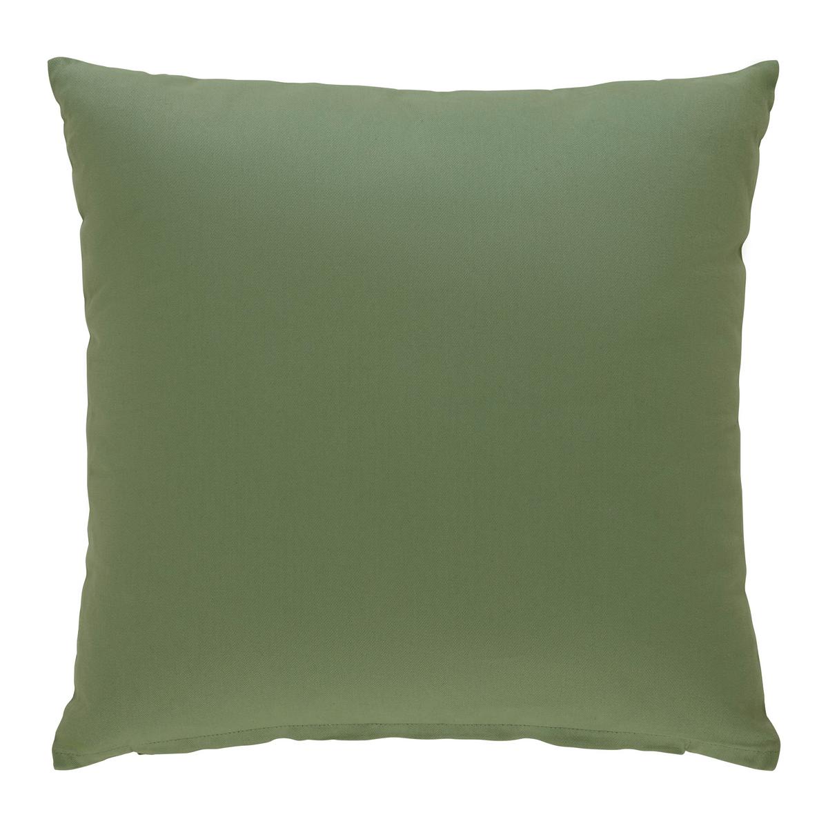 Zierkissen Poppy Grün ca. 45x45cm - Grün, KONVENTIONELL, Textil (45/45cm) - Mömax