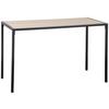 SKRIVBORD ARIAN -BASED- - Sonoma ek/svart, Basics, metall/trämaterial (120/60/75cm) - Based