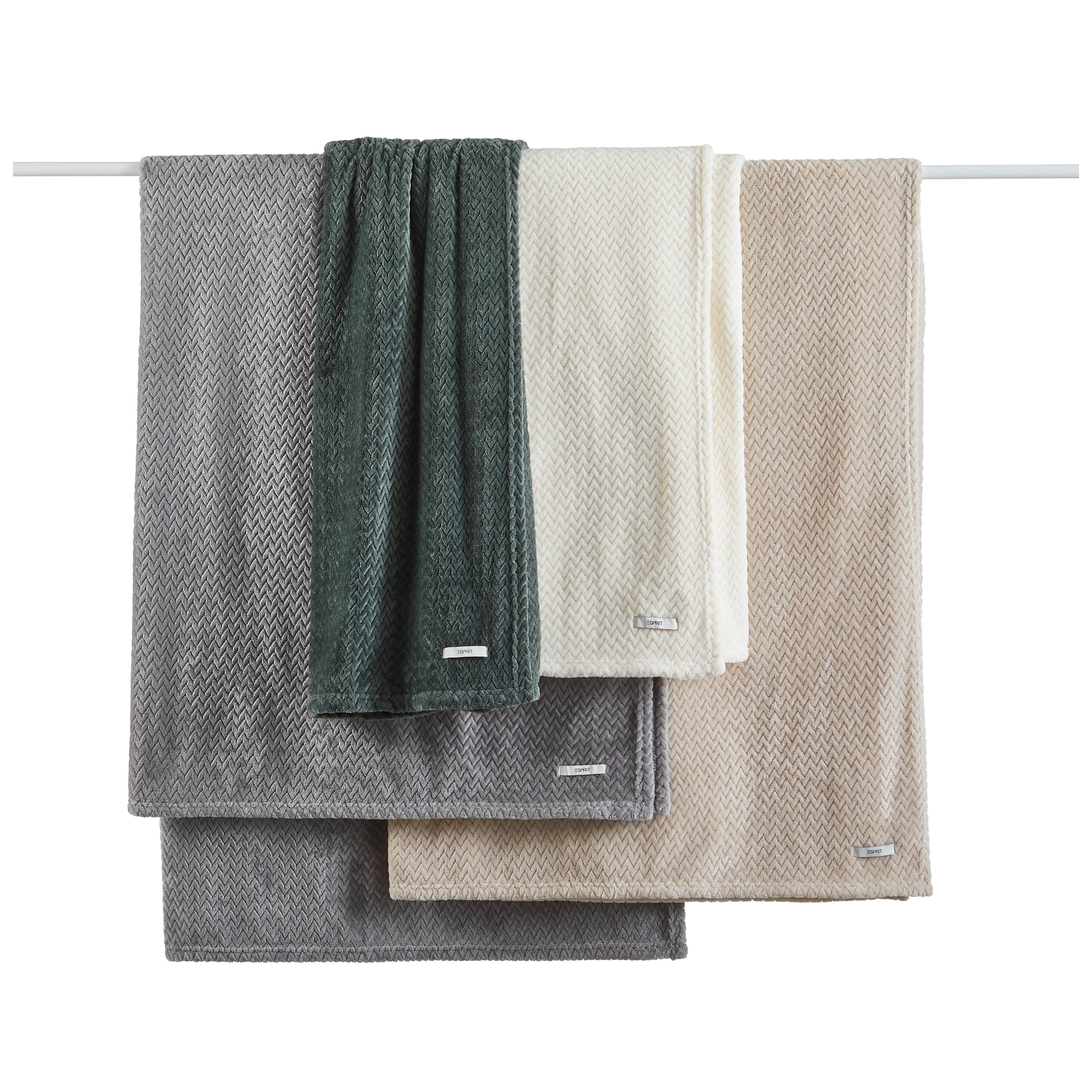 PLED E-COMFY - szary, Basics, tworzywo sztuczne (150/200cm) - Esprit