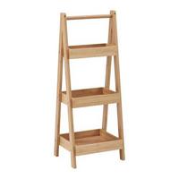 Regal Bonny ca. 30x78x25 cm Bambus - Naturfarben, MODERN, Naturmaterialien (30/78/25cm) - Bessagi Home