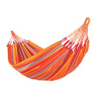Hängematte Classic Single Hammock Outdoor Orange/Rot - Gelb/Rot, KONVENTIONELL, Textil (140/300cm) - La Siesta
