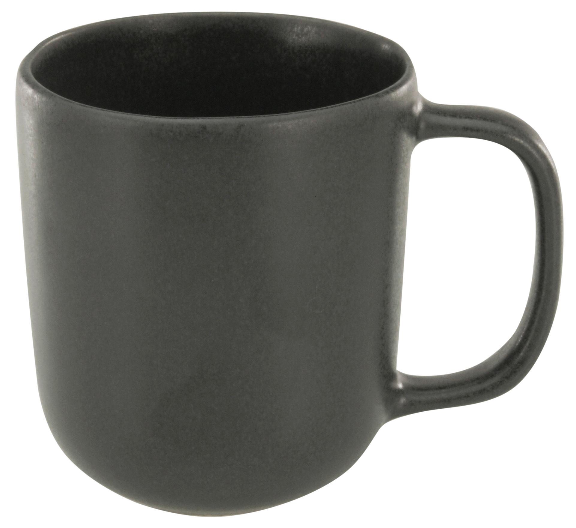 Kávésbögre Gourmet - fekete, Modern, kerámia (12/8/10,5cm) - Premium Living