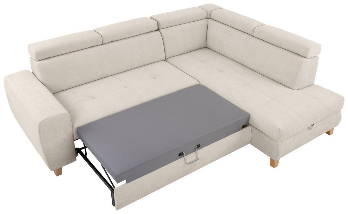Coltar LUGO - crem, Modern, plastic/lemn (266/98/205cm) - Mömax