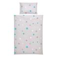 Kinderbettwäsche Scarlett ca. 100x135cm - Türkis/Grau, Textil - Mömax modern living Kinderbettwäsche Scarlett ca. 100x135cm - Türkis/Grau, Textil - Mömax modern living