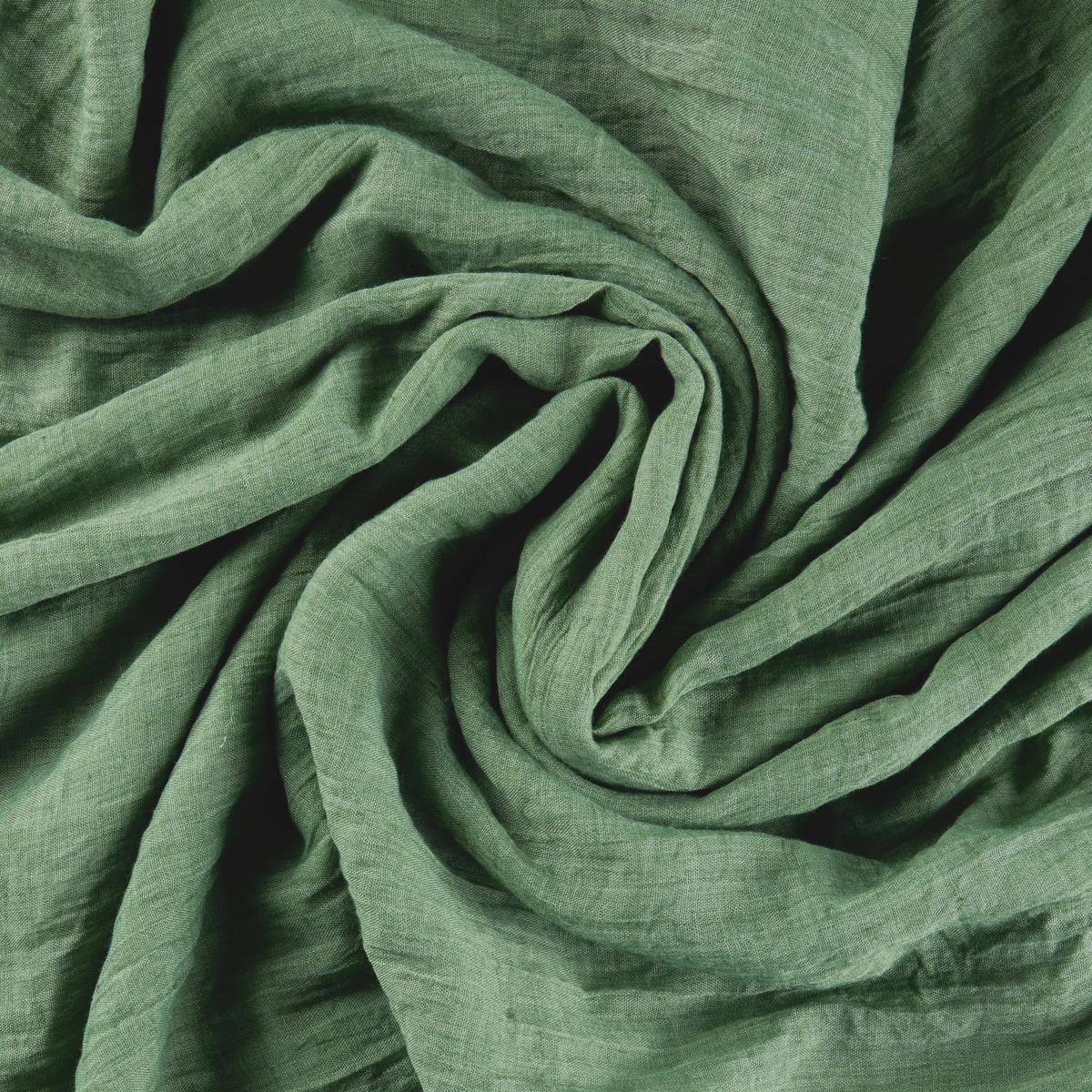 Fertigvorhang Ramona in Grün ca. 135x245cm - Grün, Modern, Textil (135/245cm) - Modern Living