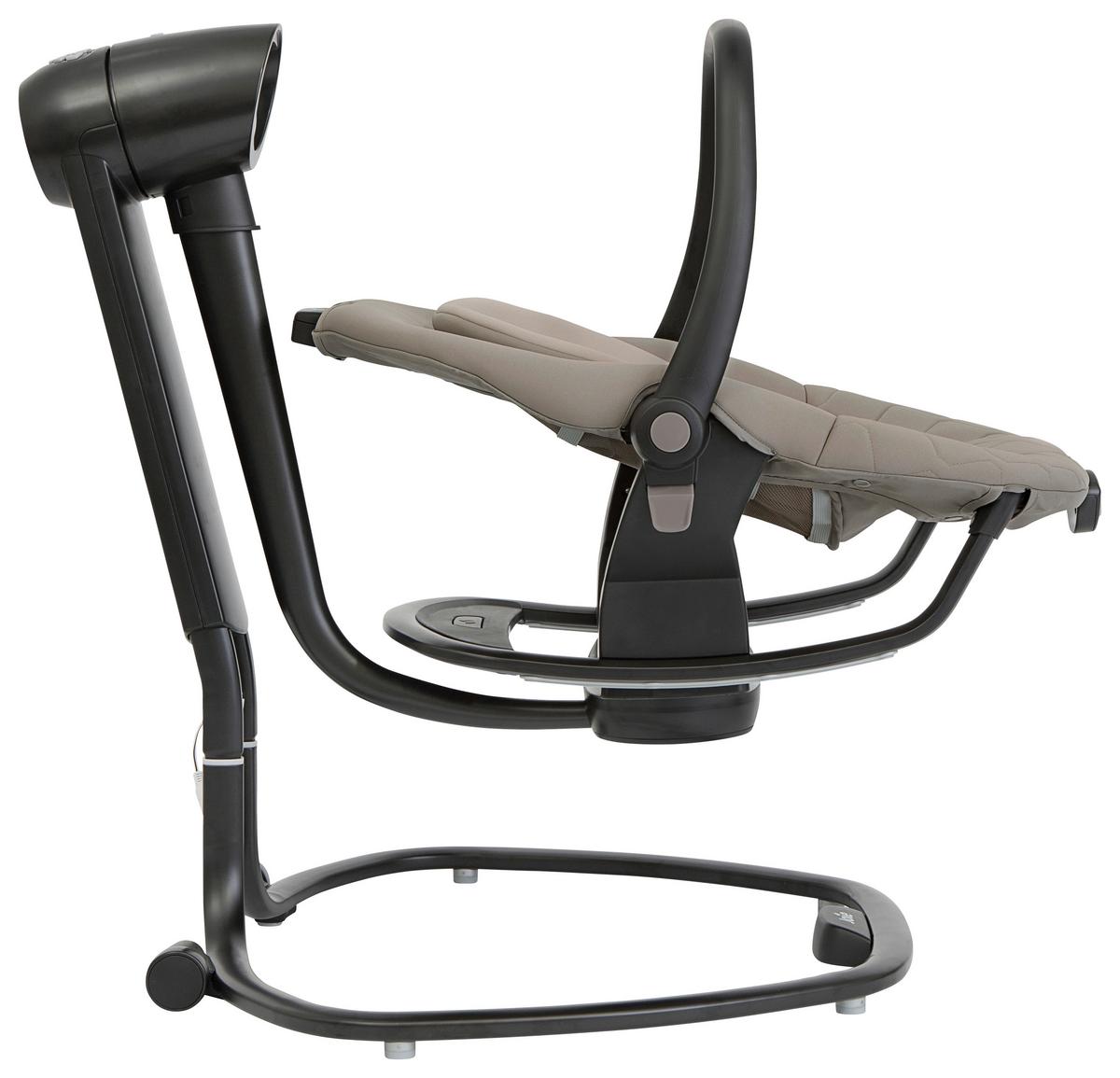 BUJAK SERINA 2IN1 - biały/jasnobrązowy, Basics, metal/tkanina (69/83/85cm) - Joie