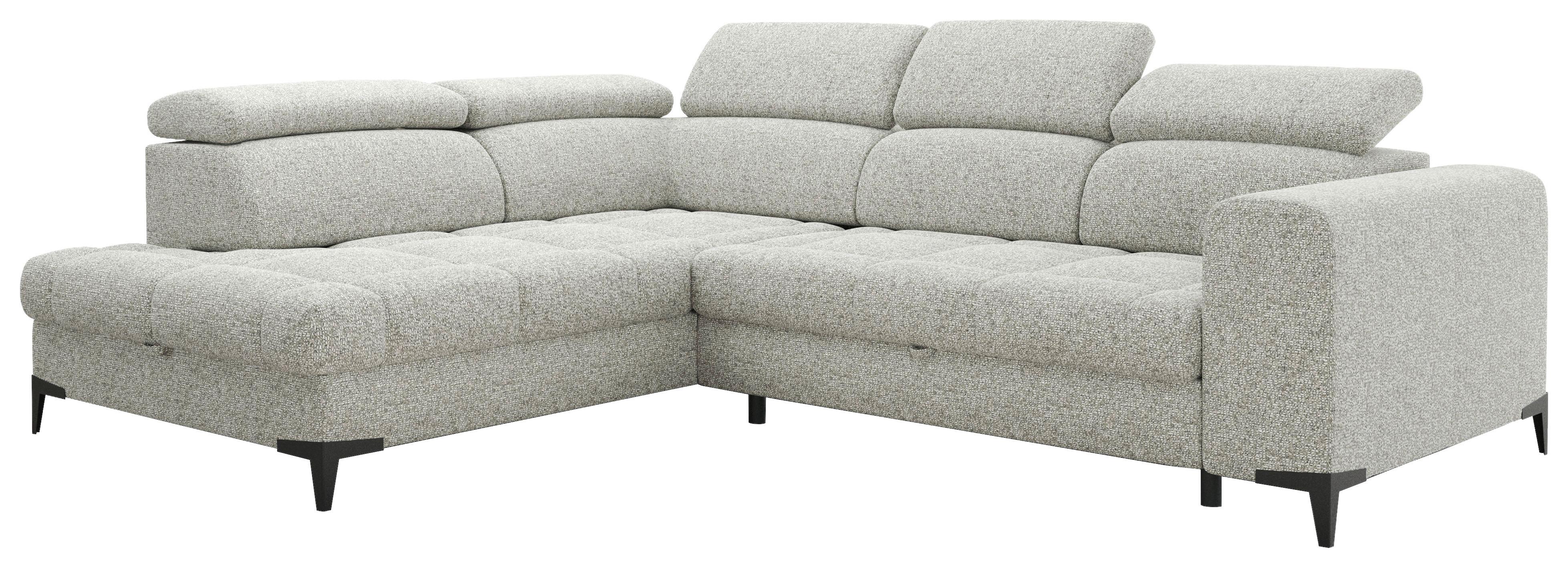 Colțar Mason - bej/crem, Modern, plastic/lemn (211/271cm) - Modern Living