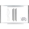 MONTERINGSPAKET UNIT -BASED- - svart, Modern, metall/plast - Based