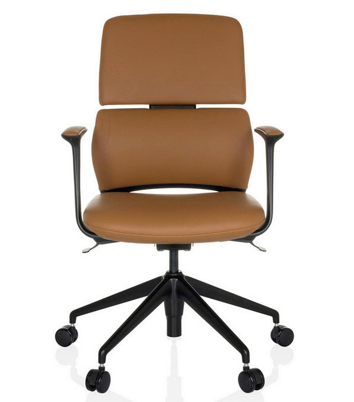 Vrtljivi Stol Atmos Designer - črna, Moderno, kovina/umetna masa (62/98-108/60cm) - MID.YOU