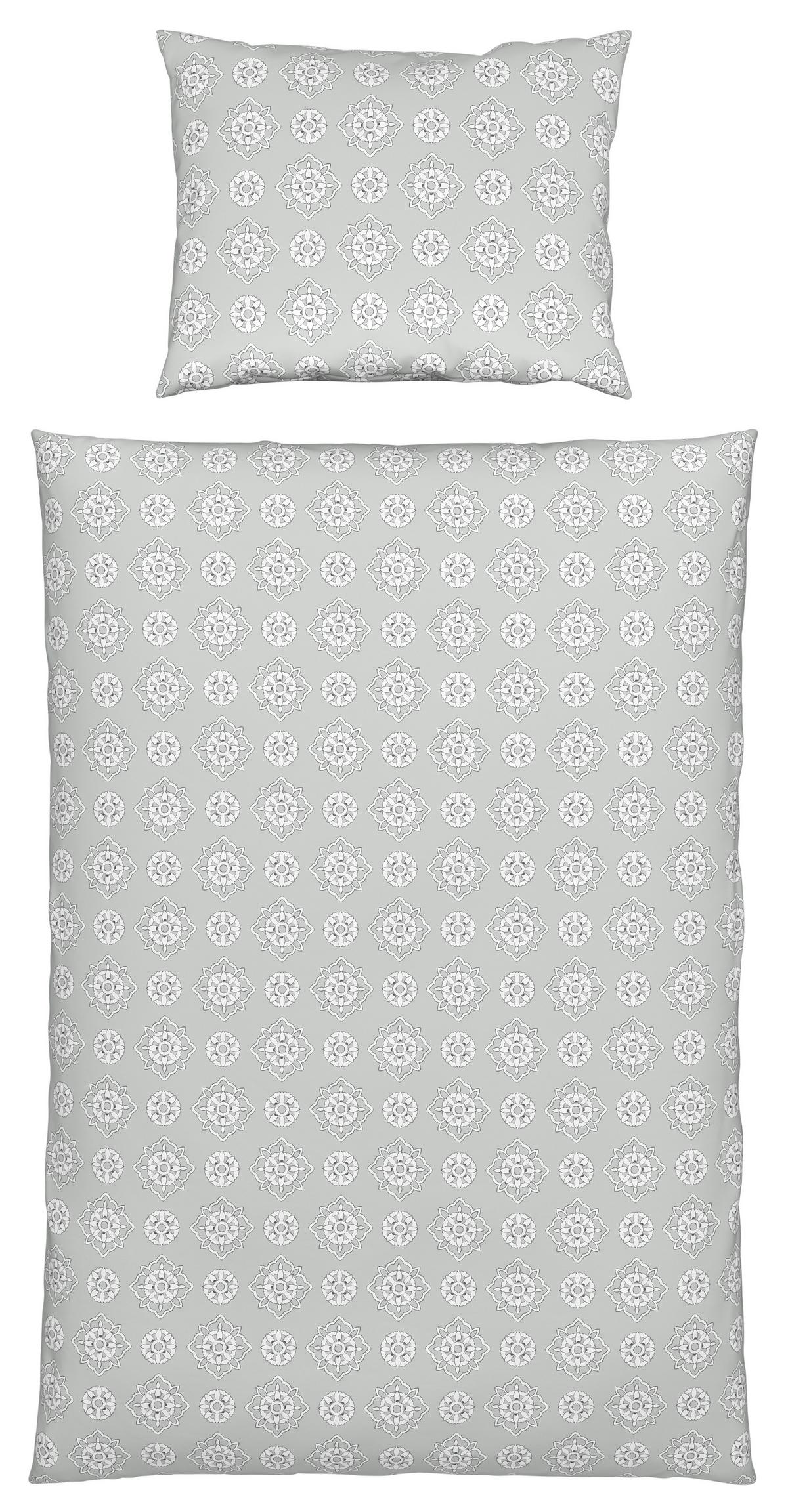 Bettwäsche Amba ca. 160x210 cm - Flieder/Rosa, Textil (160/210cm) - Modern Living