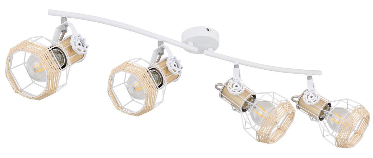 Reflektor Bana - bela, Basics, kovina (72/32/20cm) - Globo