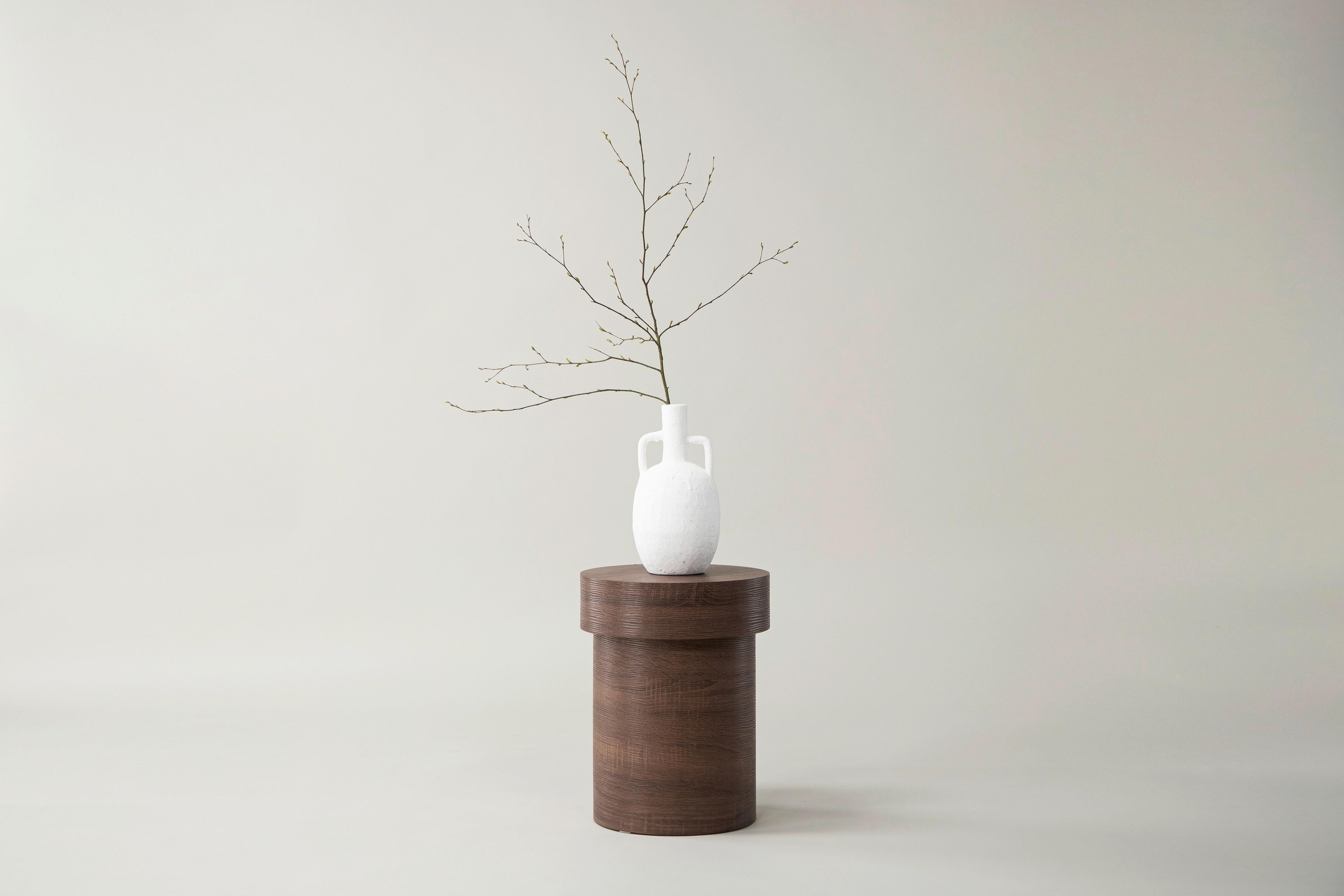 BEISTELLTISCH MALUNG - Braun, Design, Holz (35/35/45cm) - Livetastic