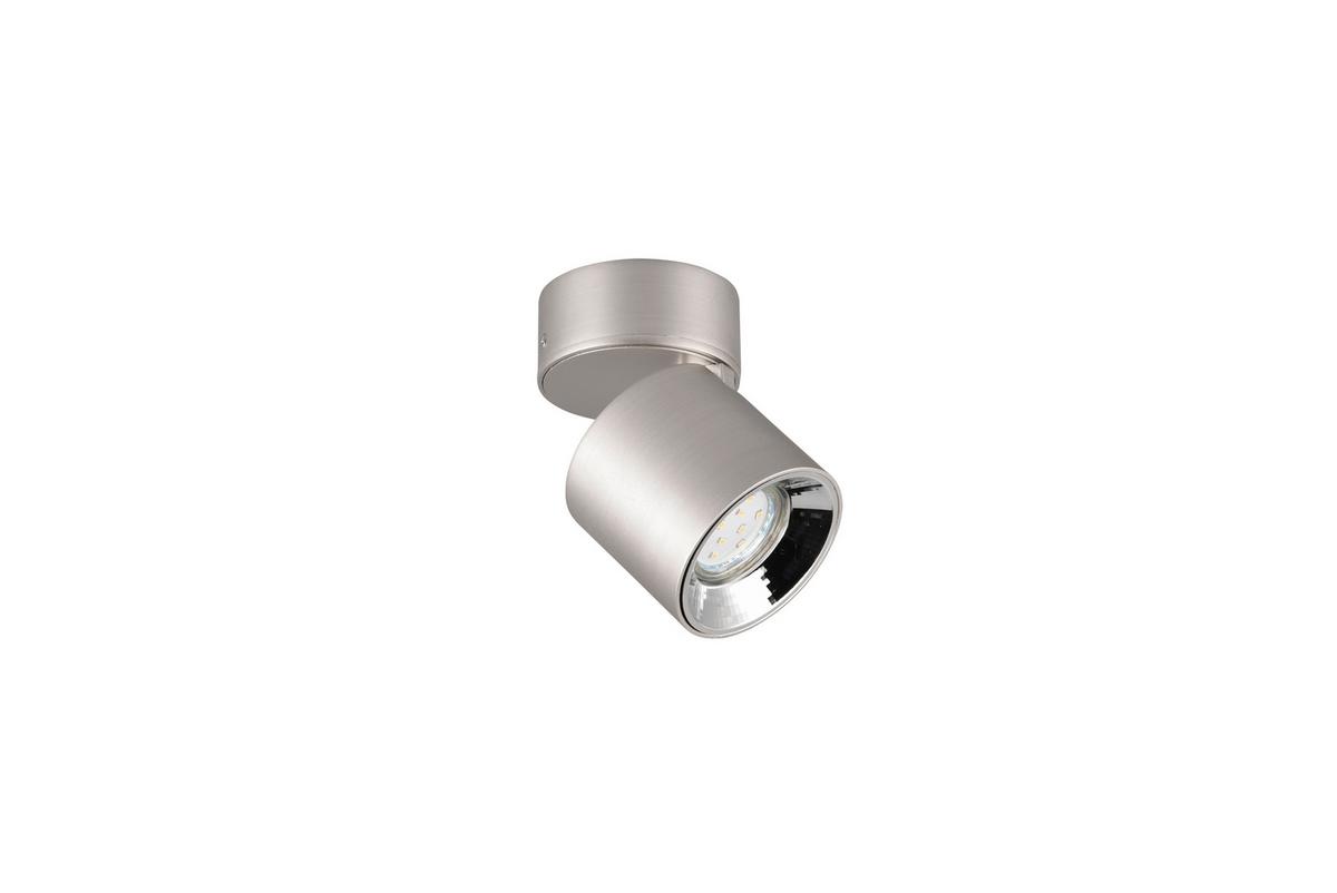 Strahler Guayana Nickelfarben max. 10 Watt - Nickelfarben, Basics, Metall (8,7/12cm) - Trio Leuchten