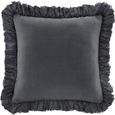 Zierkissen Pascaline 45x45cm - Dunkelgrau, MODERN, Textil (45/45cm) - MÖMAX modern living