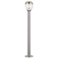 Zunanja Led-svetilka Callisto, S Sijalko - srebrne barve/prozorno, Basics, kovina/umetna masa (15/99cm) - Globo