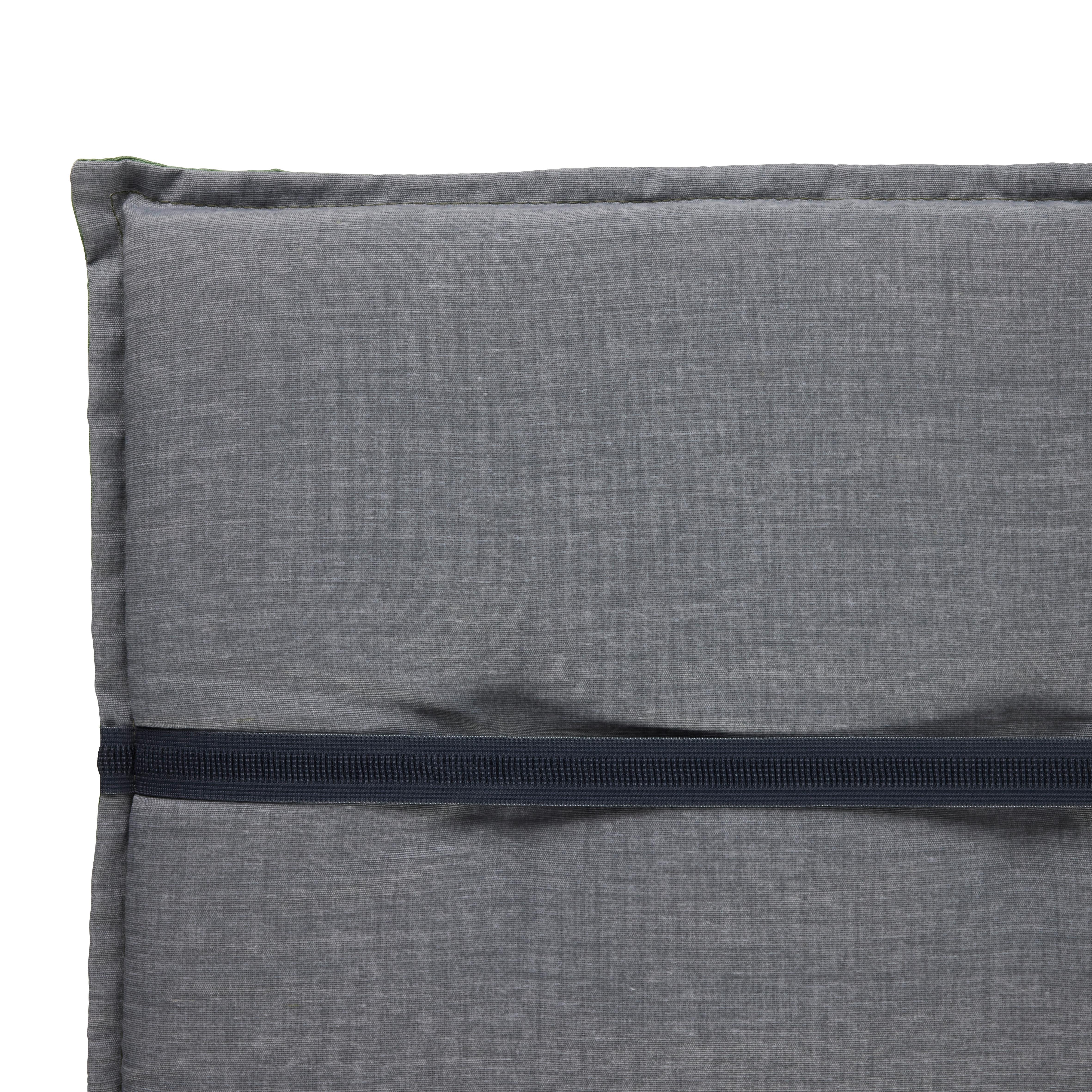 STOLSDYNA GENF 2 - skogsgrön, Basics, textil (48/120/5cm) - Mömax