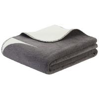 Pătură PEBBLE STONE - alb/negru, Modern, textil (130/170cm) - Modern Living