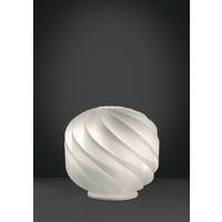 LAMPA STOŁOWA GLOBE - biały, Konventionell, tworzywo sztuczne/metal (55/52cm)