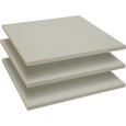 Set Polic Dodatki - siva, leseni material (43/1,6/48cm) - Modern Living Set Polic Dodatki - siva, leseni material (43/1,6/48cm) - Modern Living