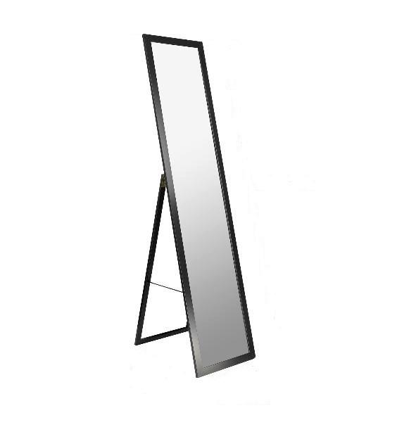 Standspiegel in Schwarz - Schwarz, MODERN, Glas/Holzwerkstoff (36/156/44cm) - Mömax