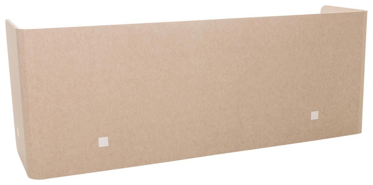 Pregradna Stena Flexmiut U, Bež - bež, Basics, kovina/umetna masa (160/40/2cm) - MID.YOU