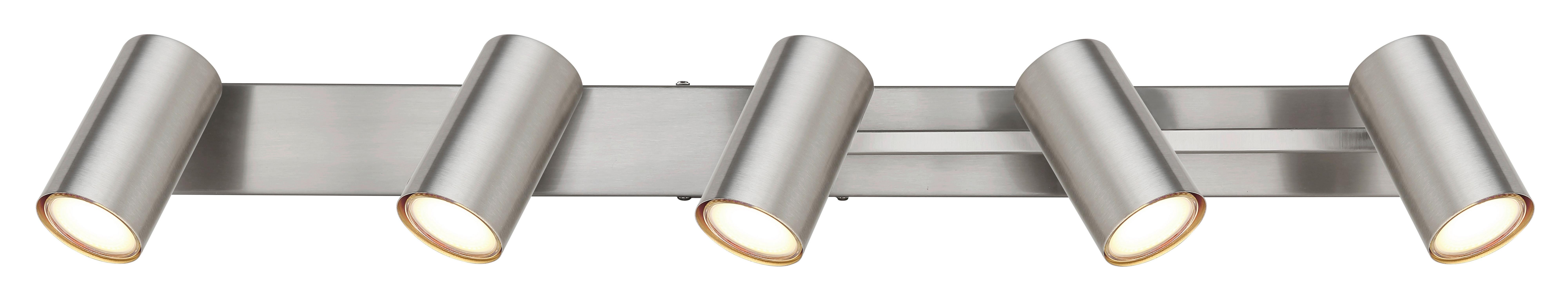 Strahler Robby max. 35 Watt - Chromfarben, Design, Metall (70/35/17cm) - Globo