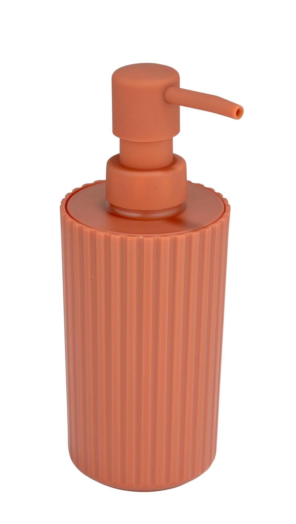 Dozator săpun Allstar Minas - teracotă, Modern, plastic (7/18/8cm) - Wenko